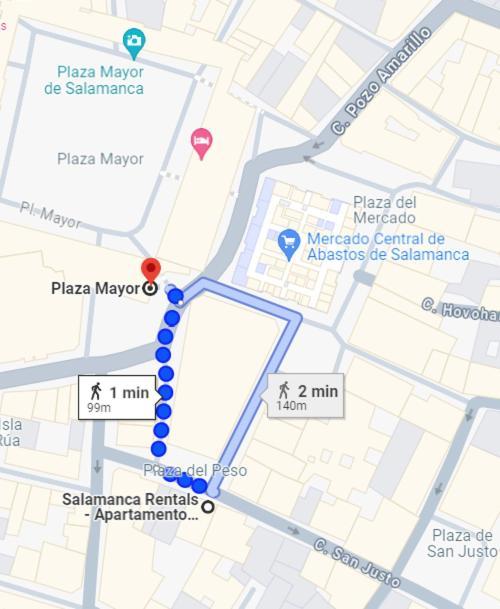 Salamanca Rentals - Apartamento Con Terraza A 1 Minuto De La Plaza Mayor Buitenkant foto